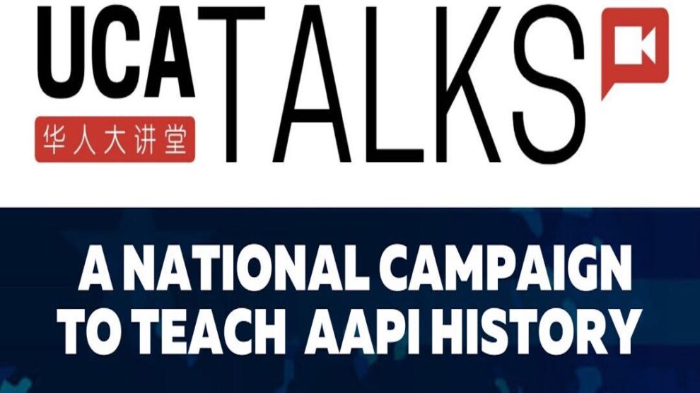 #UCATALKS on October 7: A National Campaign to Teach AAPI History: TEAACH AAPI Inclusion  — From Legislature to Classrooms