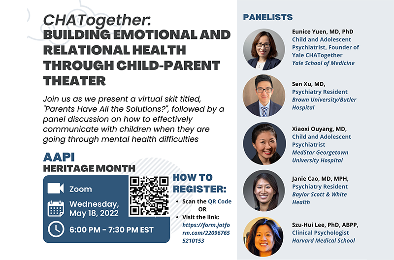 UCA WAVES and Yale CHATogether webinar: Building Emotional and Relational Health Through Child-Parent Theater