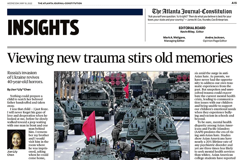 UCA WAVES Director Publishes Op-Ed on Intergenerational Trauma